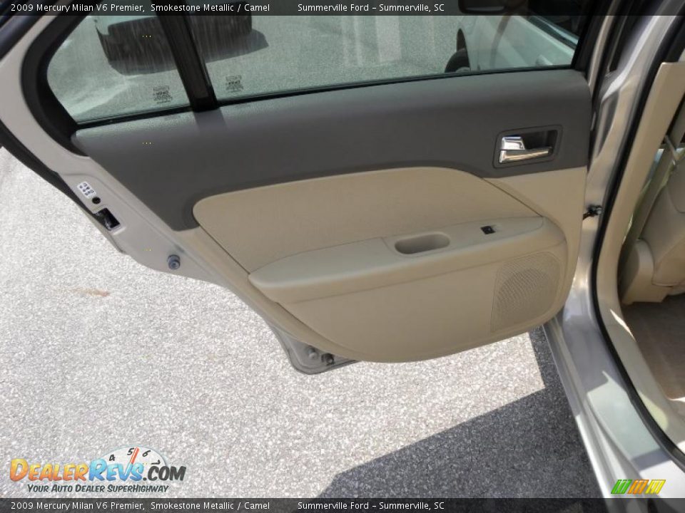 2009 Mercury Milan V6 Premier Smokestone Metallic / Camel Photo #7
