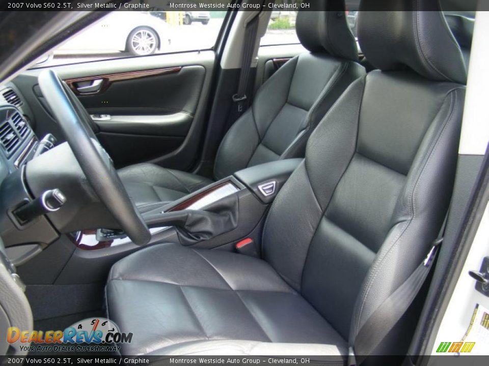 2007 Volvo S60 2.5T Silver Metallic / Graphite Photo #9