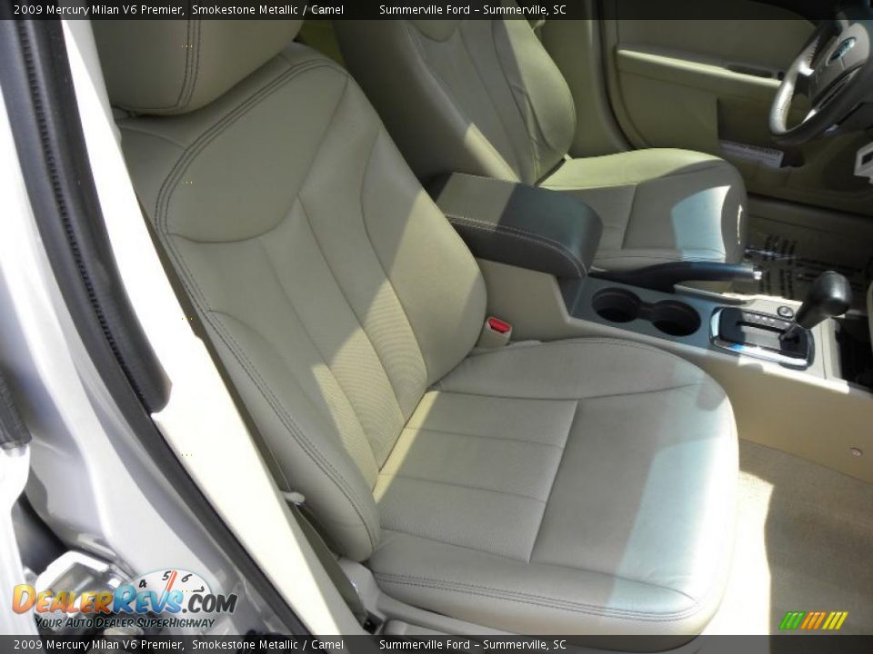 2009 Mercury Milan V6 Premier Smokestone Metallic / Camel Photo #8