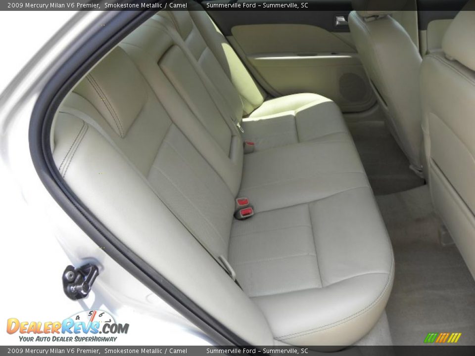 2009 Mercury Milan V6 Premier Smokestone Metallic / Camel Photo #10