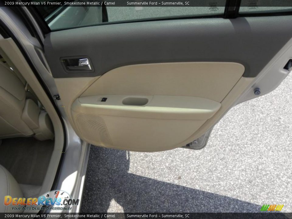 2009 Mercury Milan V6 Premier Smokestone Metallic / Camel Photo #11