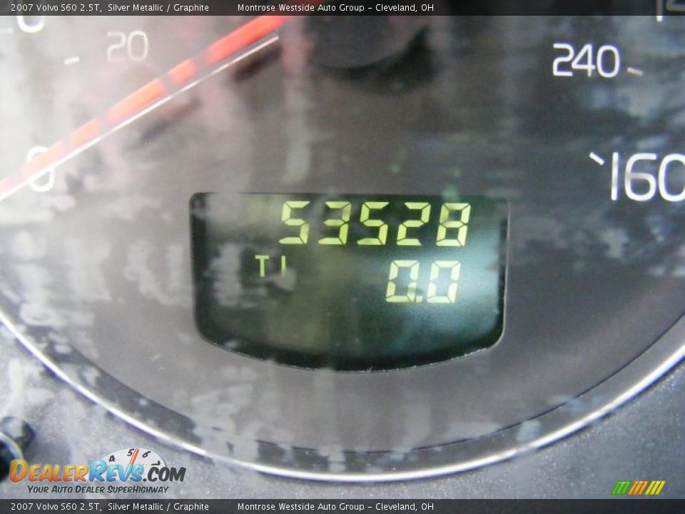 2007 Volvo S60 2.5T Silver Metallic / Graphite Photo #18