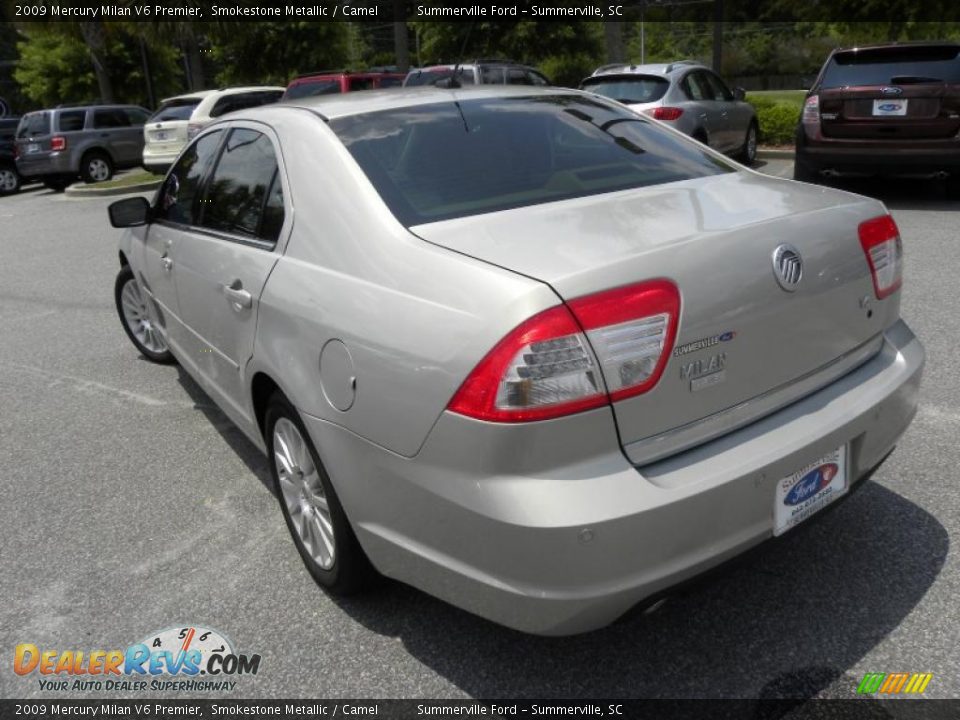2009 Mercury Milan V6 Premier Smokestone Metallic / Camel Photo #15