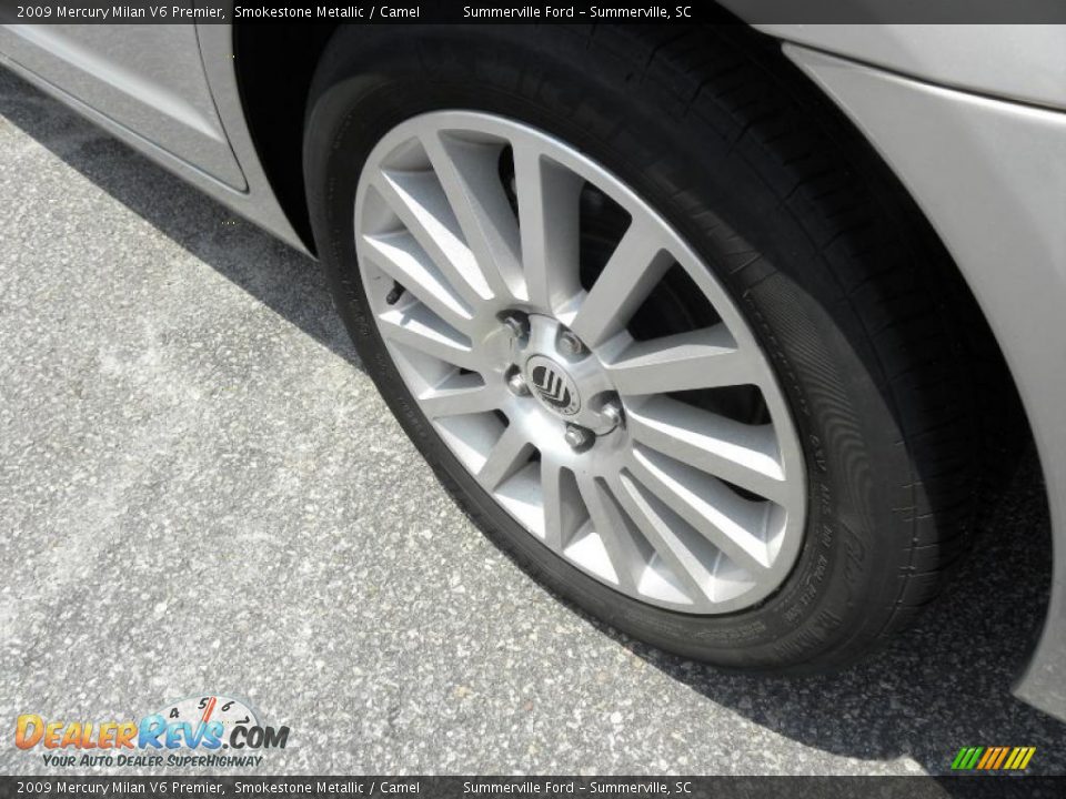 2009 Mercury Milan V6 Premier Smokestone Metallic / Camel Photo #16