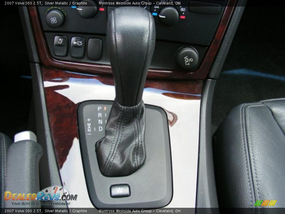 2007 Volvo S60 2.5T Silver Metallic / Graphite Photo #22