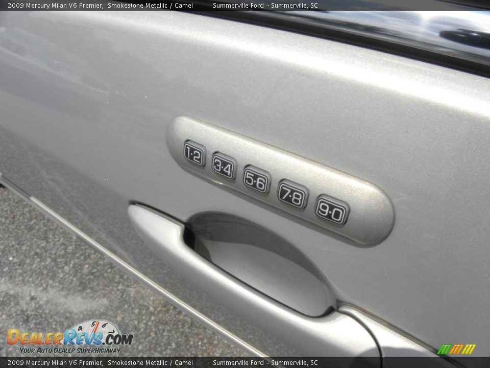 2009 Mercury Milan V6 Premier Smokestone Metallic / Camel Photo #19