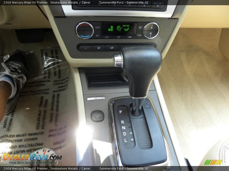 2009 Mercury Milan V6 Premier Smokestone Metallic / Camel Photo #20
