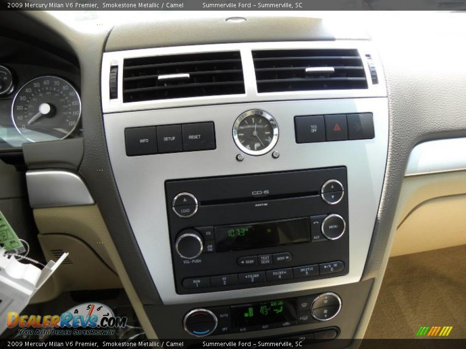 2009 Mercury Milan V6 Premier Smokestone Metallic / Camel Photo #21