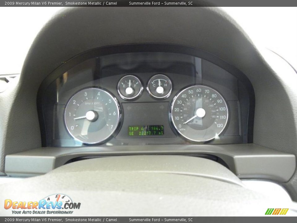 2009 Mercury Milan V6 Premier Smokestone Metallic / Camel Photo #23