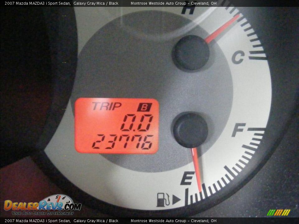 2007 Mazda MAZDA3 i Sport Sedan Galaxy Gray Mica / Black Photo #18