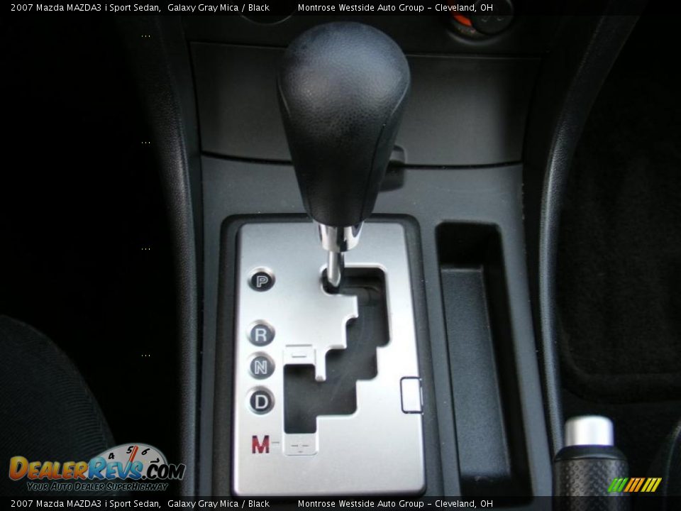 2007 Mazda MAZDA3 i Sport Sedan Galaxy Gray Mica / Black Photo #22