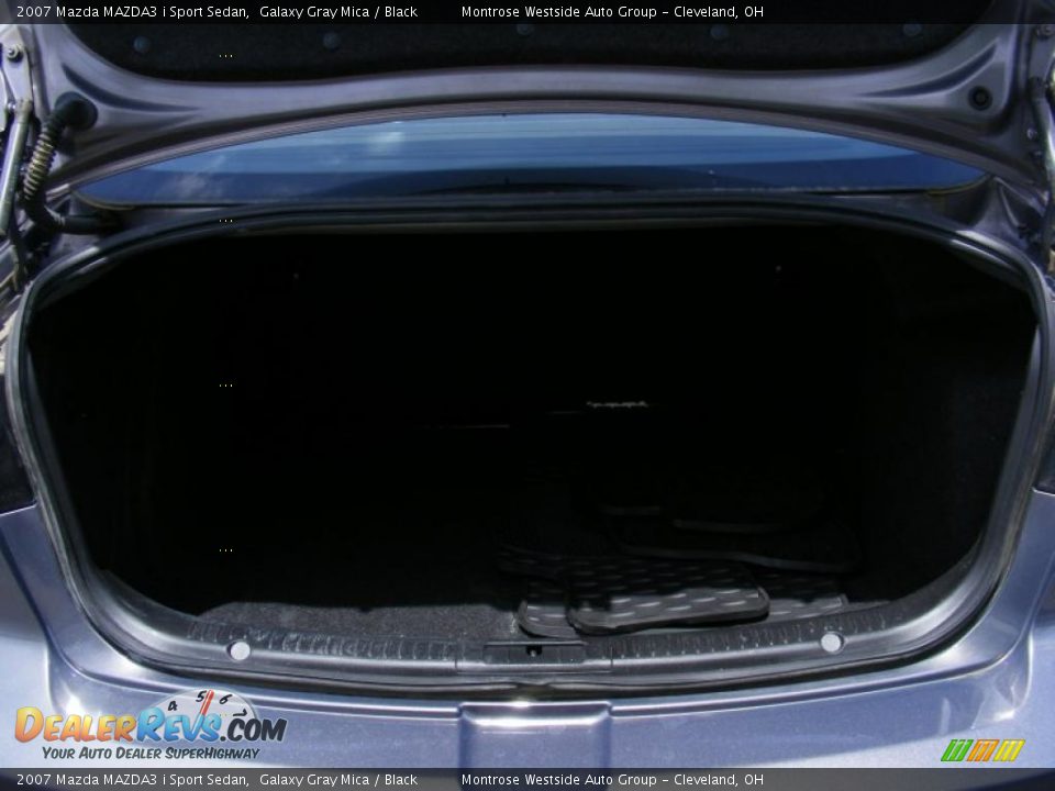 2007 Mazda MAZDA3 i Sport Sedan Galaxy Gray Mica / Black Photo #26