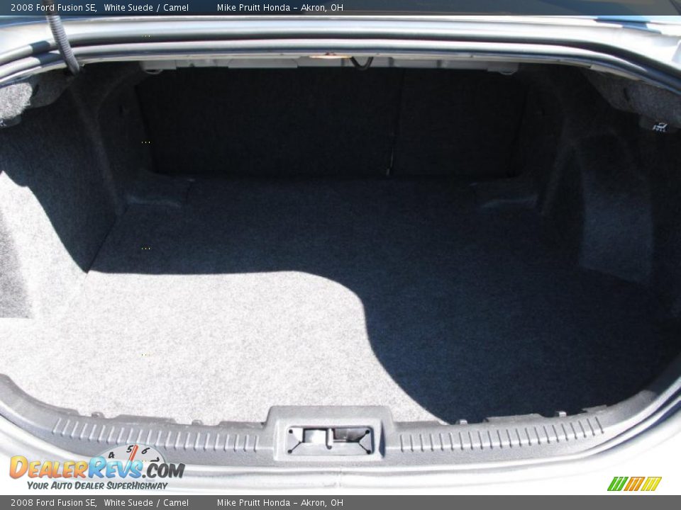 2008 Ford Fusion SE White Suede / Camel Photo #9