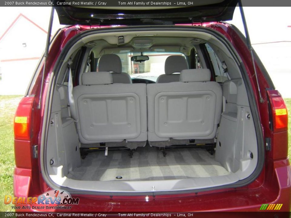2007 Buick Rendezvous CX Cardinal Red Metallic / Gray Photo #11