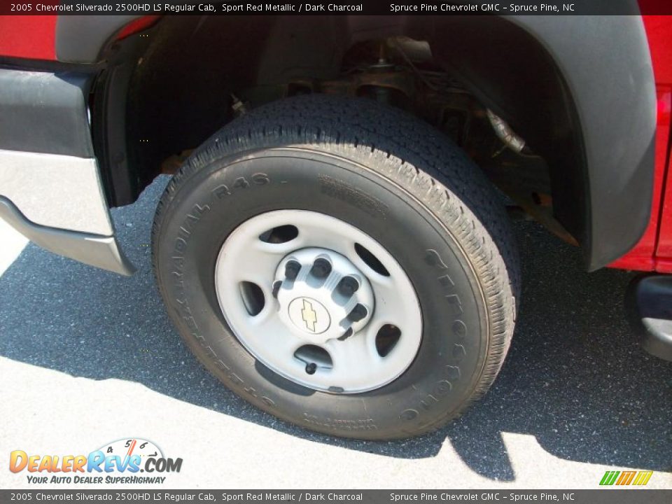 2005 Chevrolet Silverado 2500HD LS Regular Cab Sport Red Metallic / Dark Charcoal Photo #7