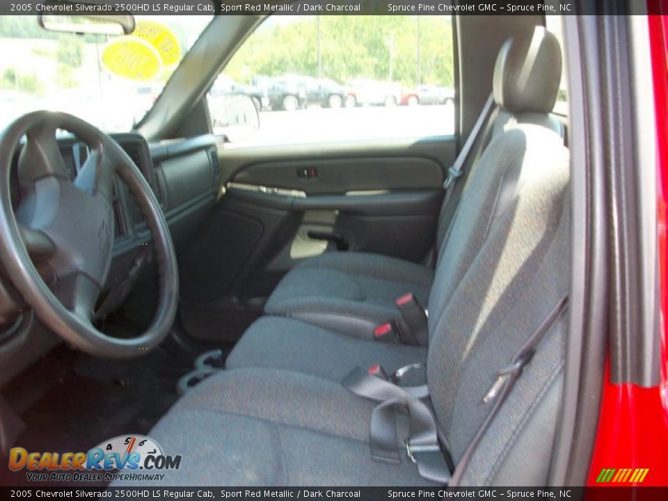 2005 Chevrolet Silverado 2500HD LS Regular Cab Sport Red Metallic / Dark Charcoal Photo #8