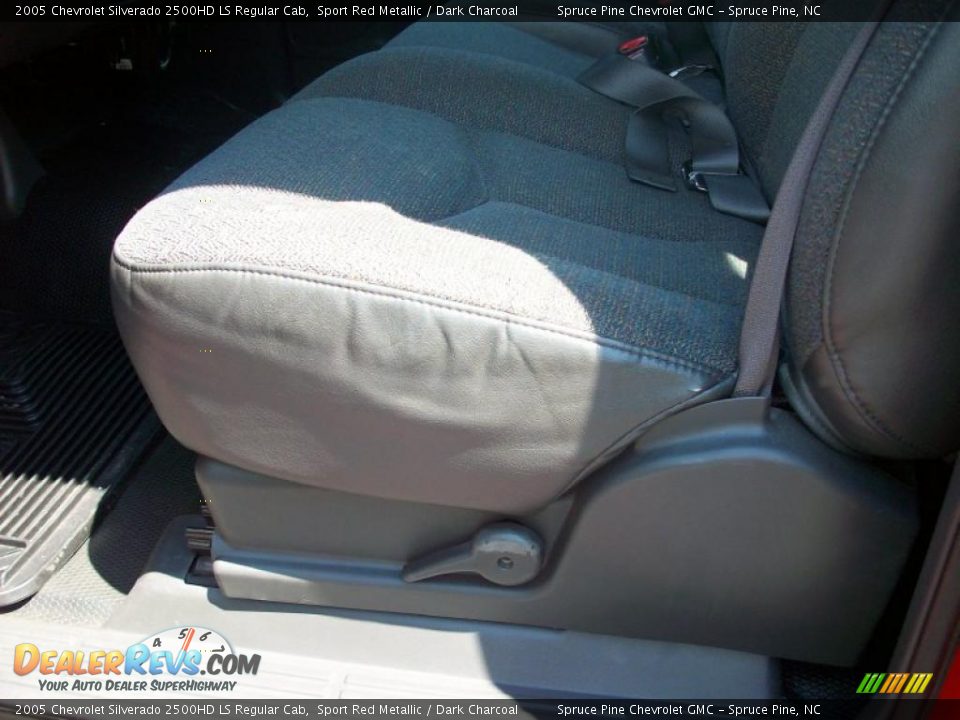 2005 Chevrolet Silverado 2500HD LS Regular Cab Sport Red Metallic / Dark Charcoal Photo #9