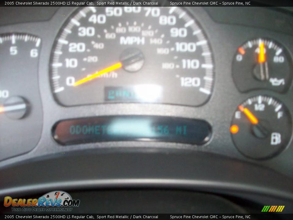 2005 Chevrolet Silverado 2500HD LS Regular Cab Sport Red Metallic / Dark Charcoal Photo #11