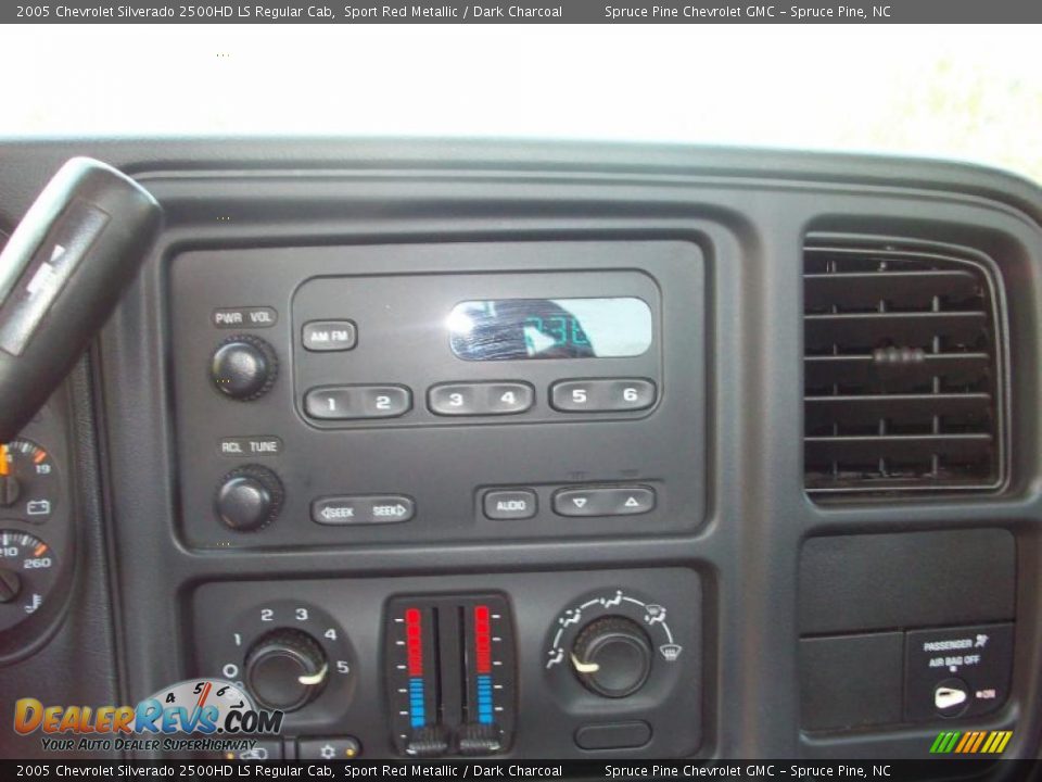 2005 Chevrolet Silverado 2500HD LS Regular Cab Sport Red Metallic / Dark Charcoal Photo #14
