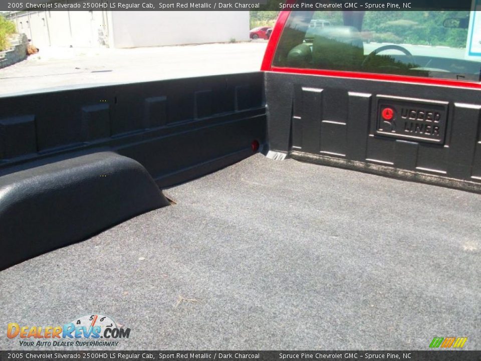 2005 Chevrolet Silverado 2500HD LS Regular Cab Sport Red Metallic / Dark Charcoal Photo #15