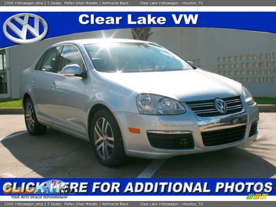 2006 Volkswagen Jetta 2.5 Sedan Reflex Silver Metallic / Anthracite Black Photo #1