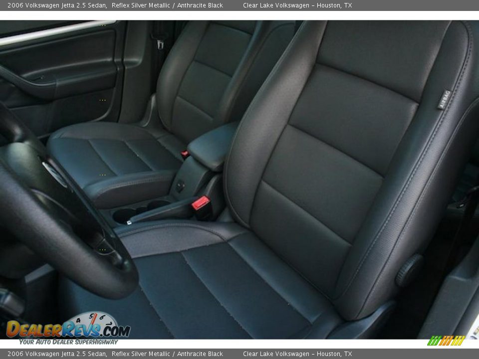 2006 Volkswagen Jetta 2.5 Sedan Reflex Silver Metallic / Anthracite Black Photo #7
