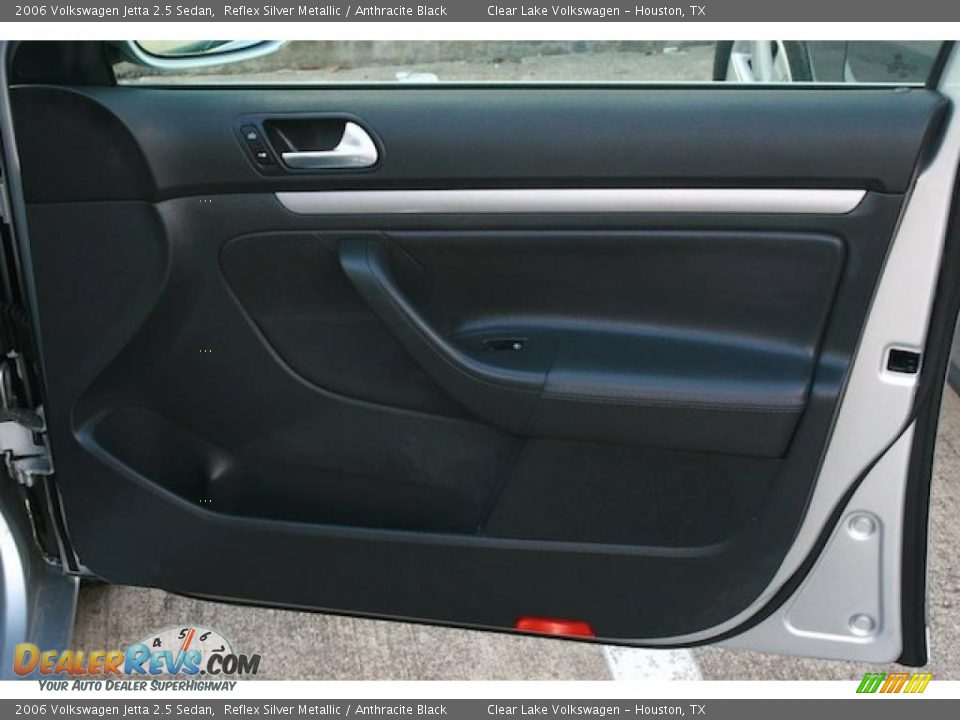 2006 Volkswagen Jetta 2.5 Sedan Reflex Silver Metallic / Anthracite Black Photo #20