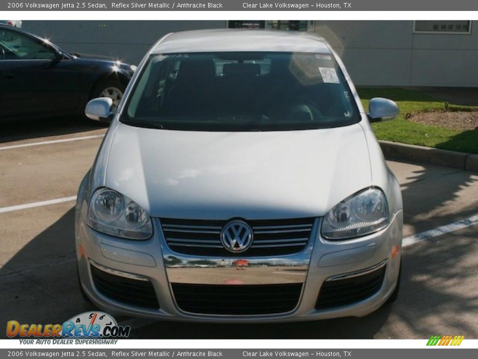 2006 Volkswagen Jetta 2.5 Sedan Reflex Silver Metallic / Anthracite Black Photo #24