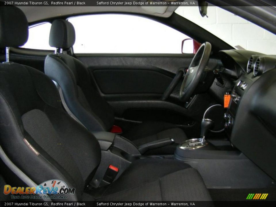 2007 Hyundai Tiburon GS Redfire Pearl / Black Photo #20