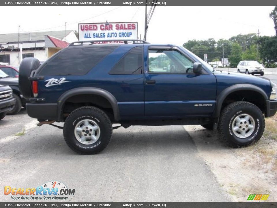 1999 Chevrolet Blazer ZR2 4x4 Indigo Blue Metallic / Graphite Photo #8