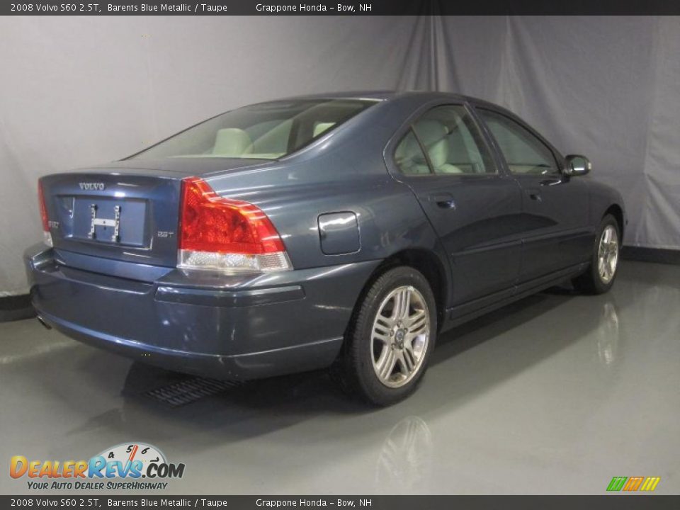 2008 Volvo S60 2.5T Barents Blue Metallic / Taupe Photo #2