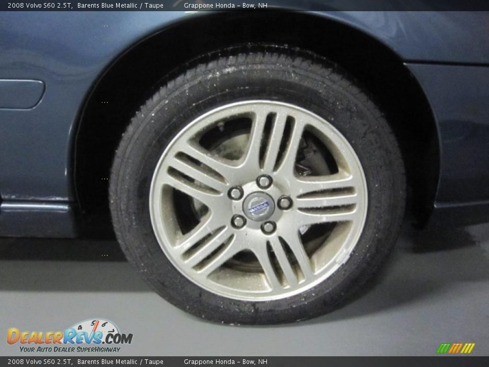 2008 Volvo S60 2.5T Barents Blue Metallic / Taupe Photo #5