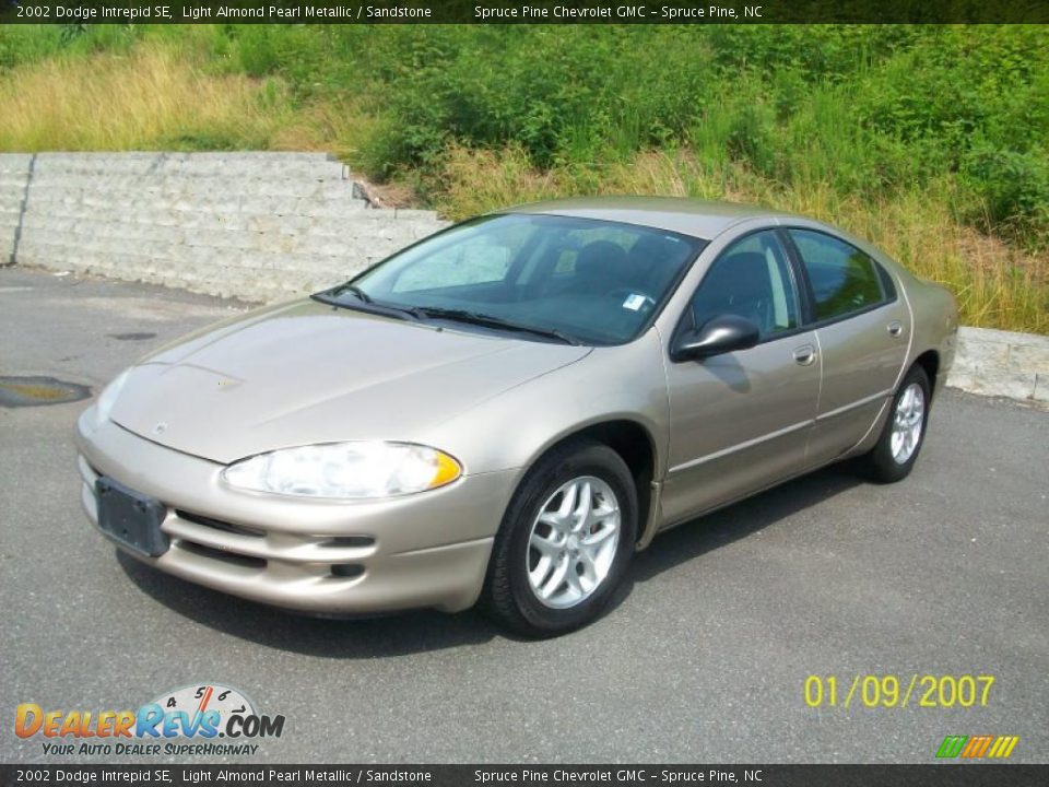 2002 Dodge Intrepid SE Light Almond Pearl Metallic / Sandstone Photo #11