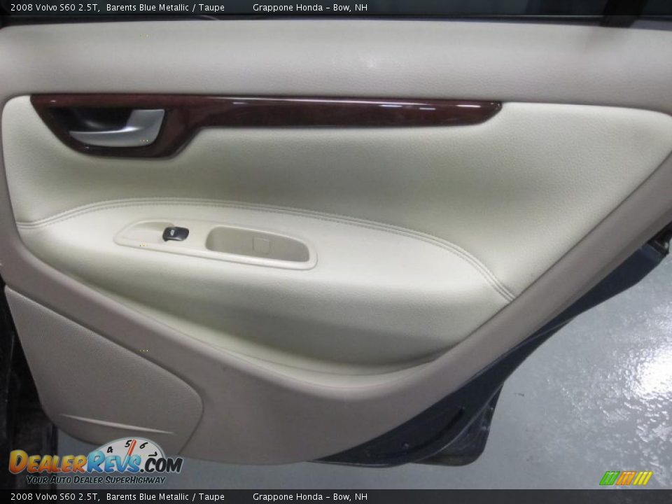 2008 Volvo S60 2.5T Barents Blue Metallic / Taupe Photo #7