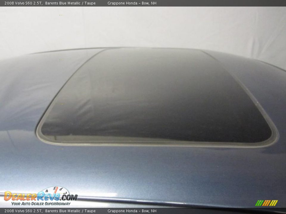 2008 Volvo S60 2.5T Barents Blue Metallic / Taupe Photo #8