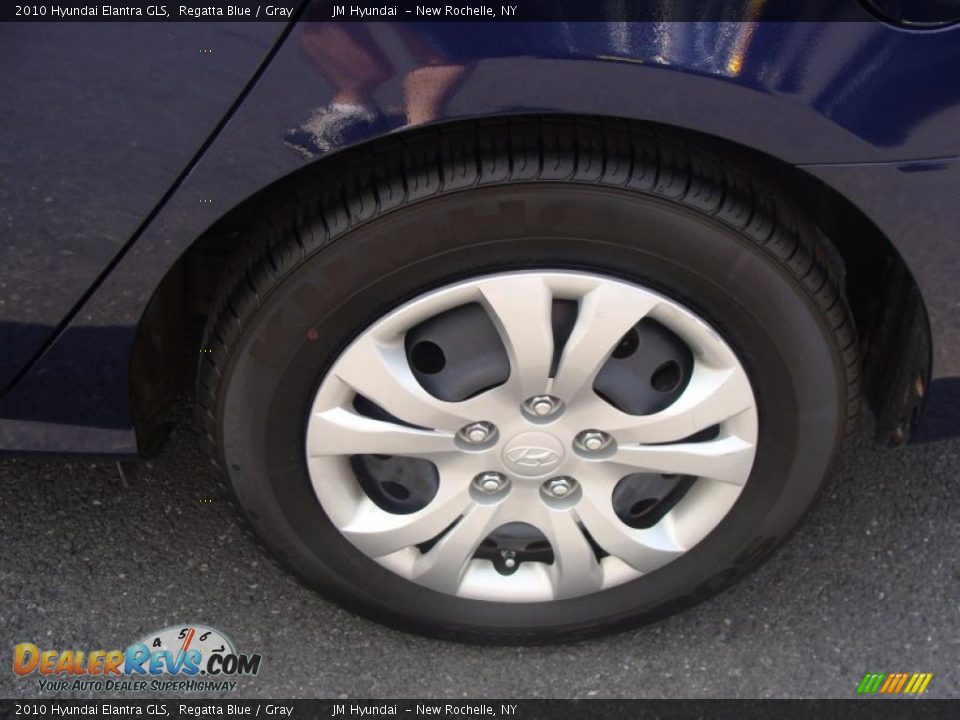 2010 Hyundai Elantra GLS Regatta Blue / Gray Photo #9
