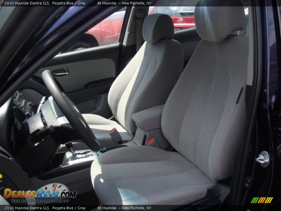 2010 Hyundai Elantra GLS Regatta Blue / Gray Photo #15