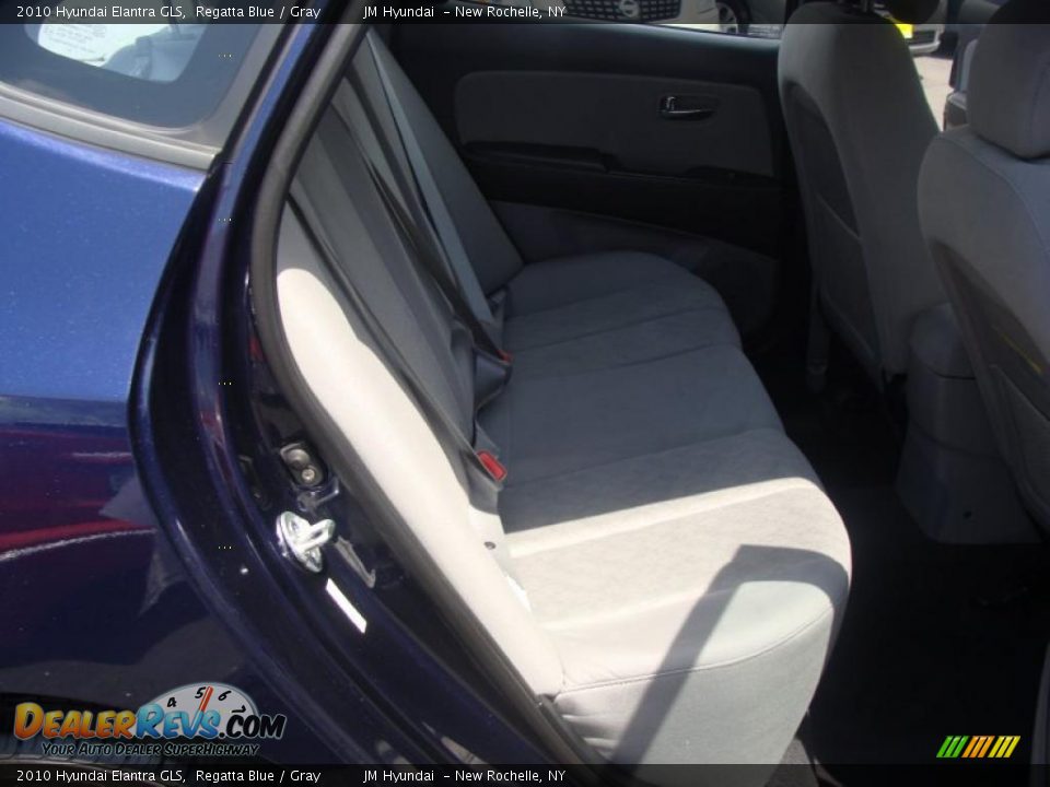 2010 Hyundai Elantra GLS Regatta Blue / Gray Photo #17