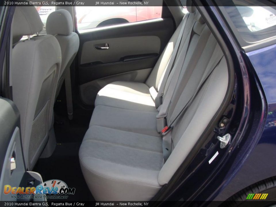 2010 Hyundai Elantra GLS Regatta Blue / Gray Photo #18