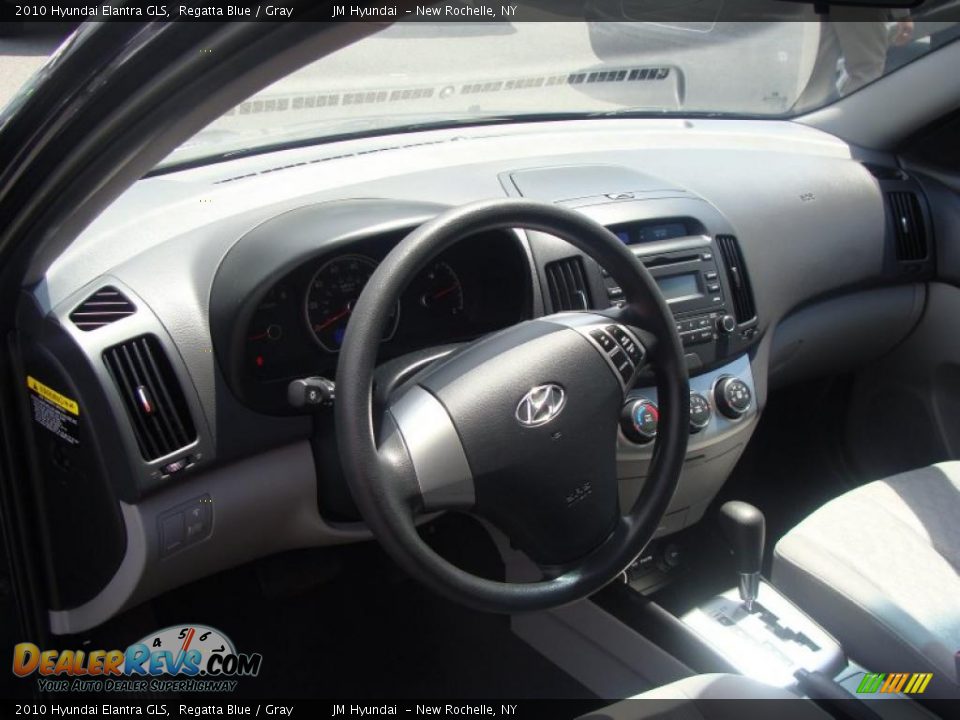 2010 Hyundai Elantra GLS Regatta Blue / Gray Photo #19