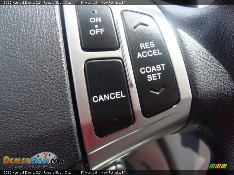 2010 Hyundai Elantra GLS Regatta Blue / Gray Photo #21