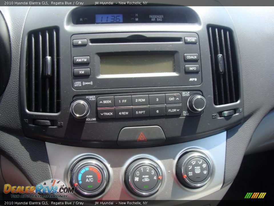 2010 Hyundai Elantra GLS Regatta Blue / Gray Photo #22