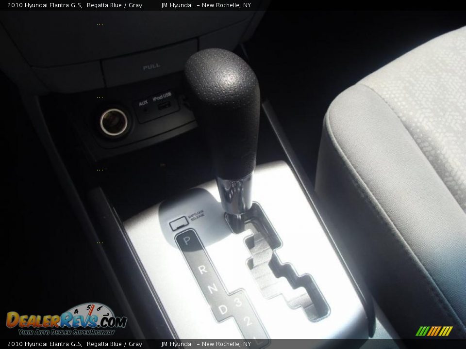 2010 Hyundai Elantra GLS Regatta Blue / Gray Photo #23