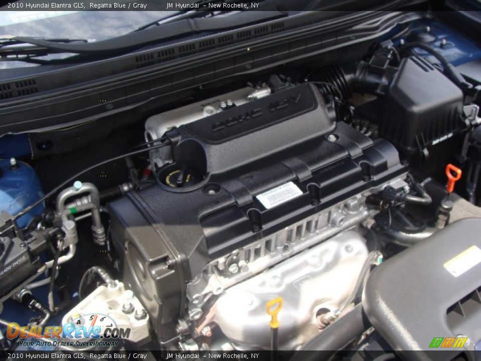 2010 Hyundai Elantra GLS Regatta Blue / Gray Photo #26