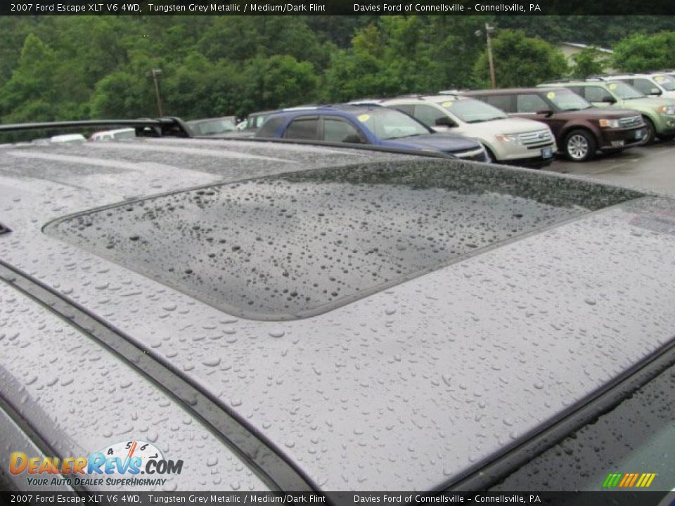 2007 Ford Escape XLT V6 4WD Tungsten Grey Metallic / Medium/Dark Flint Photo #6