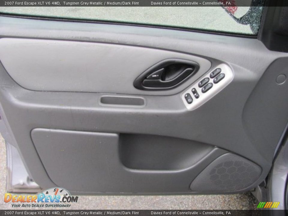 2007 Ford Escape XLT V6 4WD Tungsten Grey Metallic / Medium/Dark Flint Photo #10