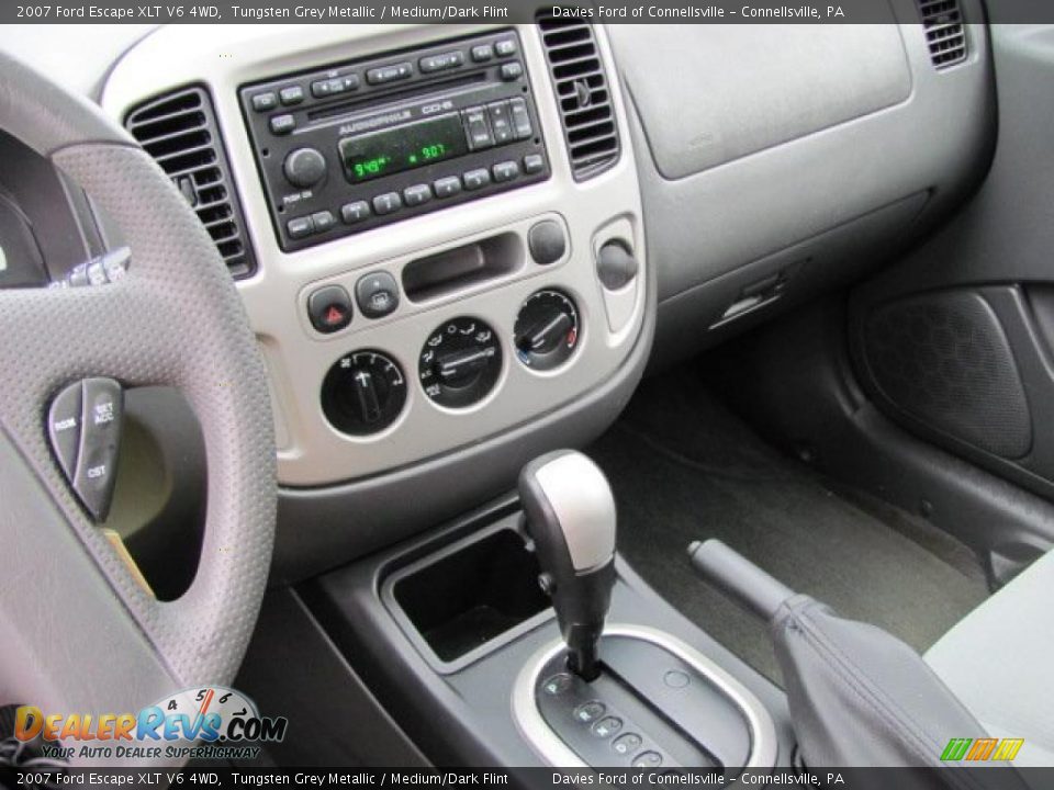 2007 Ford Escape XLT V6 4WD Tungsten Grey Metallic / Medium/Dark Flint Photo #11
