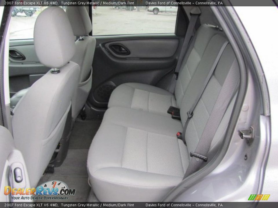 2007 Ford Escape XLT V6 4WD Tungsten Grey Metallic / Medium/Dark Flint Photo #12