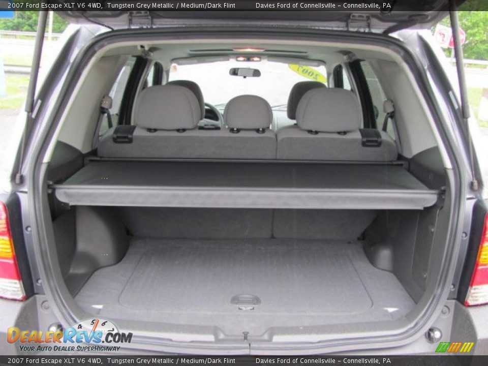 2007 Ford Escape XLT V6 4WD Tungsten Grey Metallic / Medium/Dark Flint Photo #13