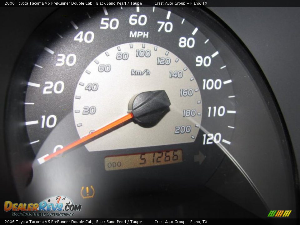 2006 Toyota Tacoma V6 PreRunner Double Cab Black Sand Pearl / Taupe Photo #19
